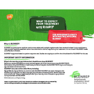 Blenrep What to Expect