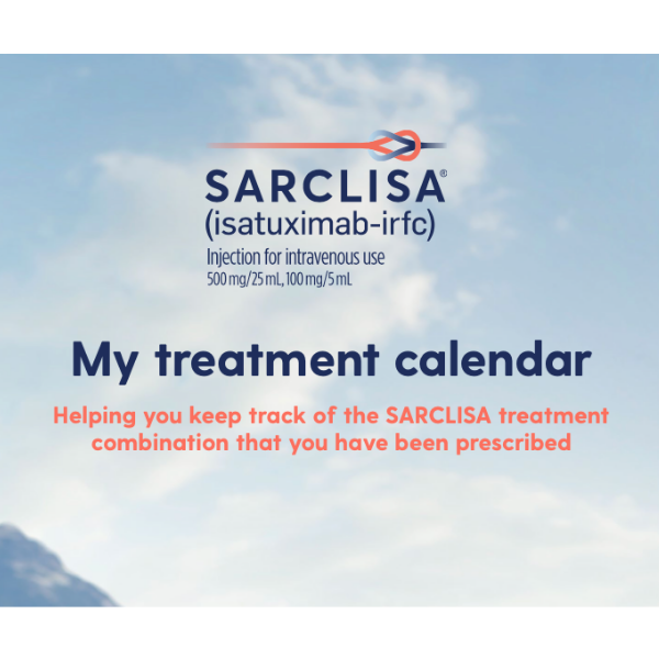 SARCLISA Treatment Calendar