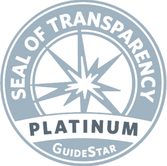 GuideStar Platinum Seal of Transparency logo.