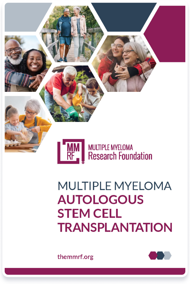 Multiple Myeloma Autologous Stem Cell Transportation booklet.