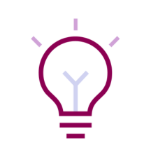 Icon of lightbulb